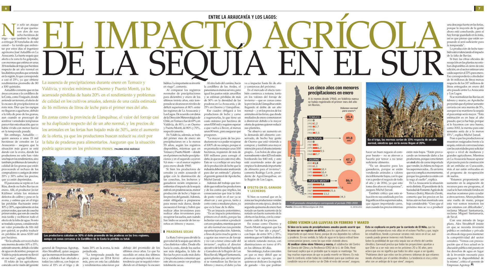 El impacto agrícola de la sequía en el sur (Revista del Campo) | Centro ...