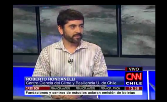 Roberto Rondanelli detalló en torno al sistema frontal que afecta a la zona norte del país (CNN Chile)