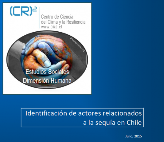Identificación de actores relacionados a la sequía en Chile | (CR)2