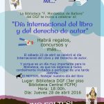 Día del libro Biblioteca DGF