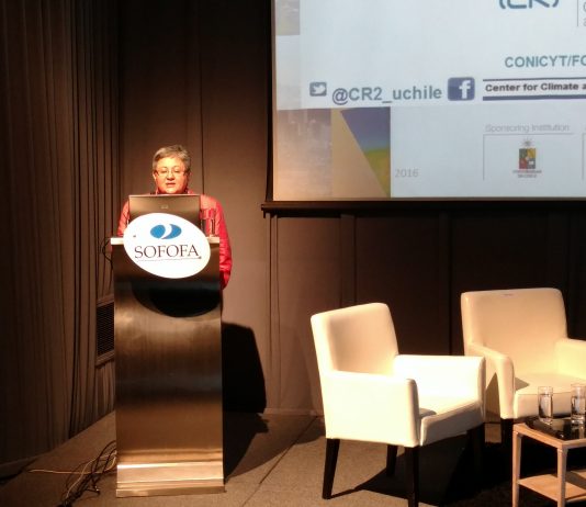 Directora del (CR)2 expuso en seminario de Sofofa sobre el acuerdo climático de París