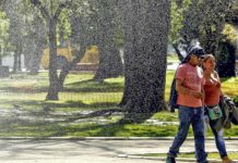 País suma ocho años de sequía y Santiago marca temperatura récord en 66 años (La Tercera)