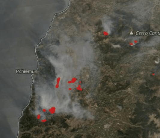 Análisis: Imágenes satelitales de los incendios en las regiones de O’Higgins y El Maule | (CR)2