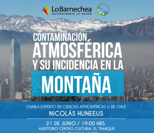 21 de junio | Charla «Contaminación atmosférica y su incidencia en la montaña»