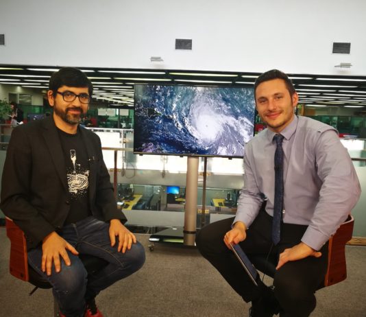 Roberto Rondanelli por Huracán Irma: «Es una máquina termodinámica» (Emol TV)