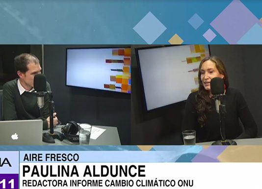 Paulina Aldunce por calentamiento global: “Si seguimos tal cual vamos a llegar a cuatro o cinco grados más” (Radio Duna)
