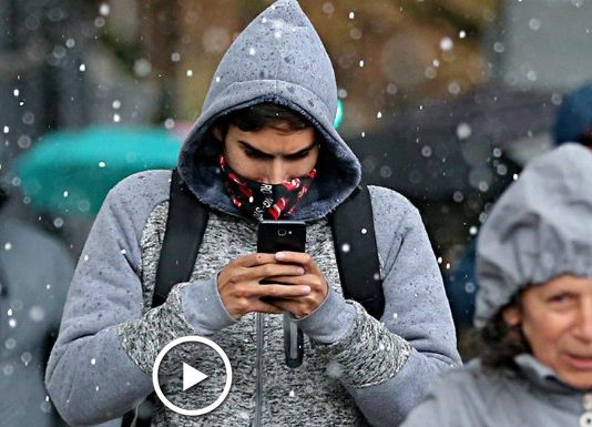 Ni nieve ni granizo: Graupel, la extraña combinación que cayó sobre Santiago (Las Últimas Noticias)