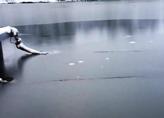 El mar se congeló en Puerto Natales: hay una explicación (Las Últimas Noticias)