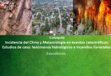 5 de diciembre | Coloquio «Incidencia del Clima y la Meteorología en Eventos Catastróficos. Estudios de casos: Fenómenos Hidrológicos e Incendios Forestales»