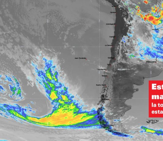Una tormenta se acerca: ¿caerá agua en Santiago? (Las Últimas Noticias)