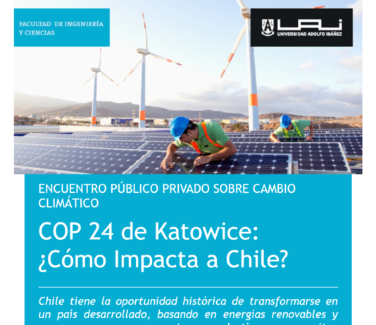 11 de enero | Seminario «COP24 de Katowice: ¿Cómo impacta a Chile?»