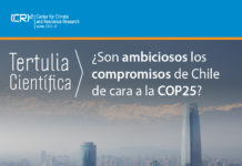 20 de marzo | Tertulia (CR)2: “¿Son ambiciosos los compromisos de Chile de cara a la COP25?”