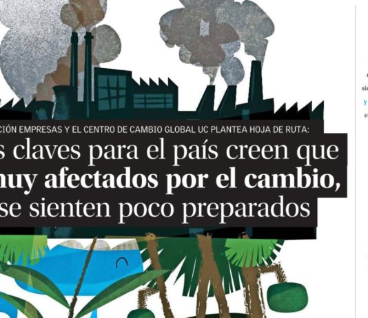 Sectores claves para el país creen que serán muy afectados por el cambio, pero se sienten poco preparados (El Mercurio)