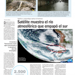 Satélite muestra el río atmosférico que empapó el sur www.lun.com