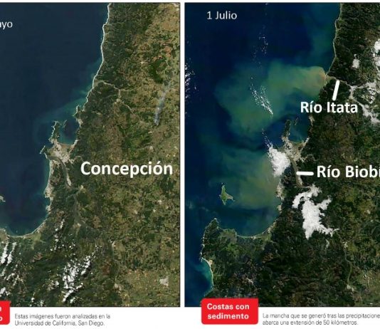 Geofísico explica ríos atmosférico y terrestre que dejó una mancha de barro de 50 kilómetros (Las Últimas Noticias)