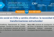 Policy brief Observatorio Ley de Cambio Climático | Crisis social en Chile y cambio climático: la necesidad de transformaciones estructurales