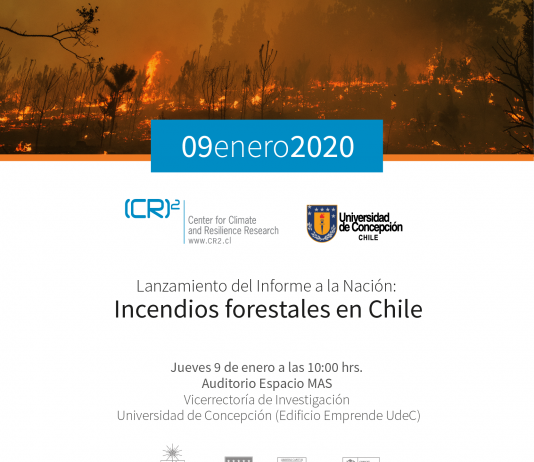 9 de enero | Lanzamiento Informe a la Nación: Incendios forestales en Chile | (CR)2