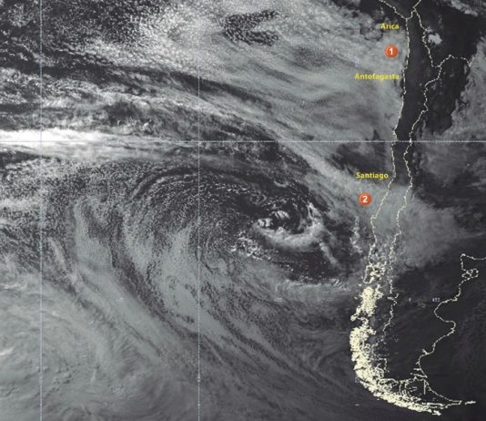 ¿Por qué el sistema frontal no logra llegar a la zona cental? (Las Últimas Noticias)
