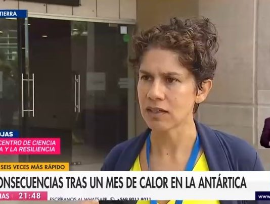 Estas son las consecuencias tras un mes de calor en la Antártica (Chilevisión)