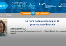 Policy brief Observatorio Ley de Cambio Climático | La hora de las ciudades en la gobernanza climática