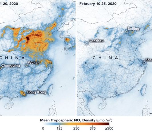 En la prensa: cuarentena y disminución en la contaminación
