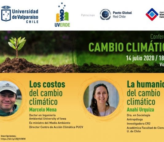 14 de julio | Conferencia U. de Valparaíso «Cambio climático»