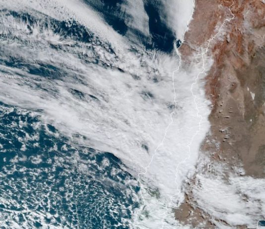 ¿La lluvia que traen estas nubes está dentro de lo normal para junio en Santiago? (Las Últimas Noticias)