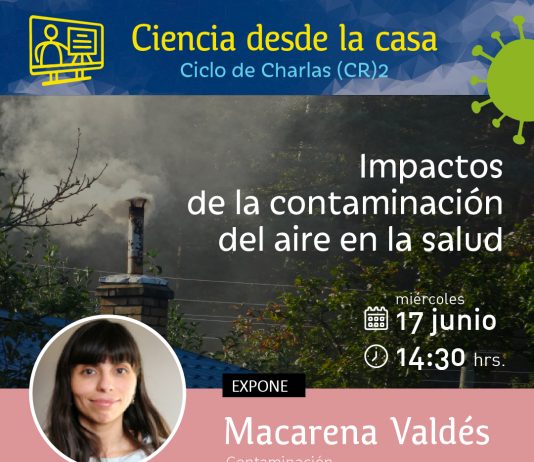 17 de junio | Charlas (CR)2 Ciencia desde la casa: «Impactos de la contaminación del aire en la salud»
