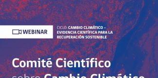 13 de julio | Webinar «Comité Científico sobre Cambio Climático en Chile»