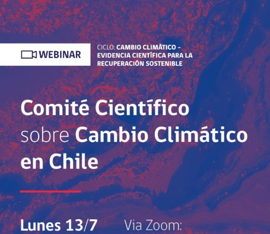 13 de julio | Webinar «Comité Científico sobre Cambio Climático en Chile»