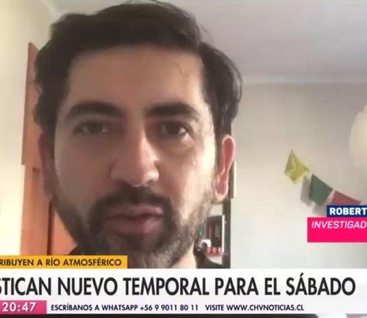 CHV Noticias Central: Lluvias del fin de semana (Chilevisión)