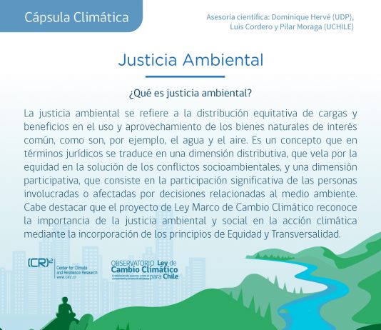 Cápsula Climática: ¿Qué es la justicia ambiental?
