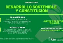 15 de octubre | Conversatorio «Desarrollo sostenible y Constitución»