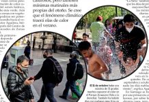 «La Niña» trajo menos lluvias y más fluctuación térmica diaria (El Mercurio)