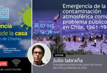 07 de octubre | Charlas (CR)2 Ciencia desde la casa «Emergencia de la contaminación atmosférica como problema público en Chile, 1961-1978»