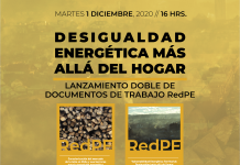 1 de diciembre | Lanzamiento doble Documentos de Trabajo Red de Pobreza Energética