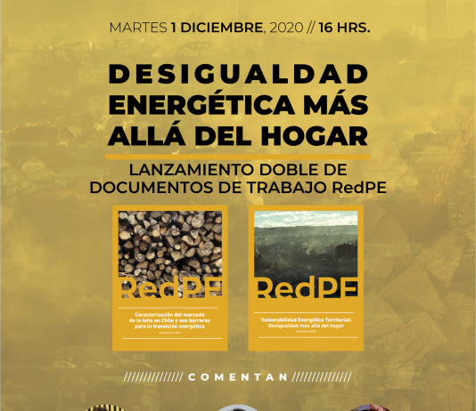 1 de diciembre | Lanzamiento doble Documentos de Trabajo Red de Pobreza Energética
