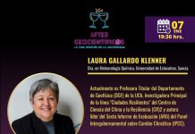7 de enero | After Geocientíficxs: Conversación con Laura Gallardo