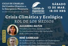13 de marzo | Ciclo de charlas Del Cambio Climático a la Emergencia Planetaria: Crisis climática y ecológica