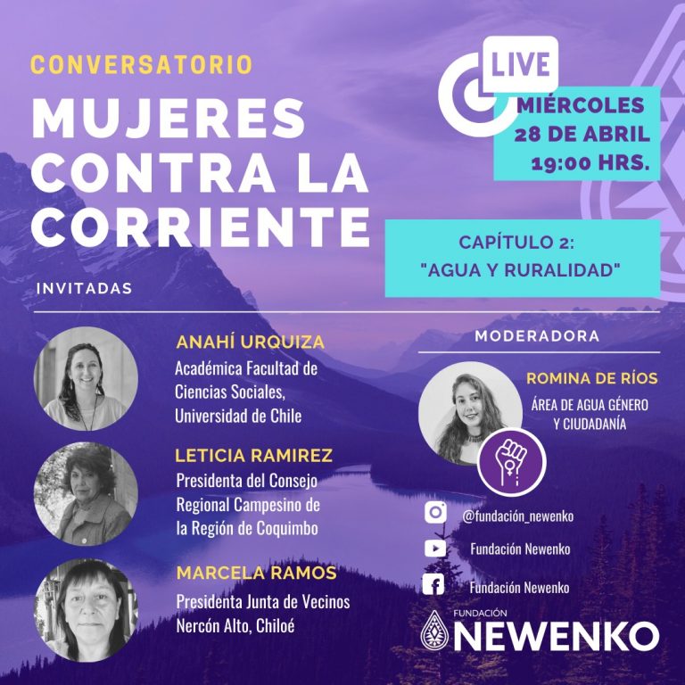 28 de abril | Conversatorio «Mujeres contra la corriente»