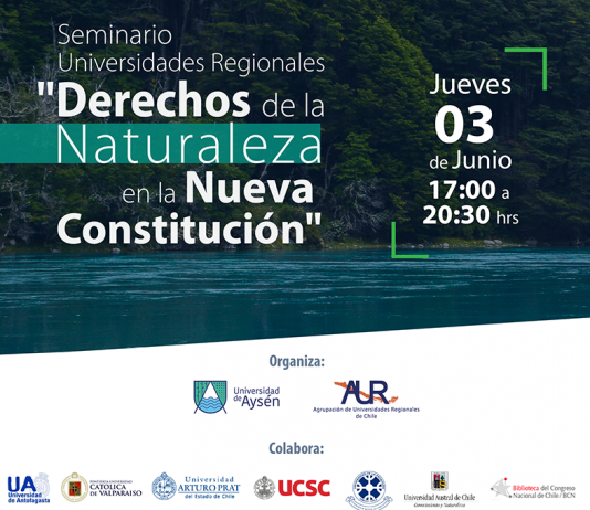 3 de junio | Seminario «Derechos de la Naturaleza en la Nueva Constitución»
