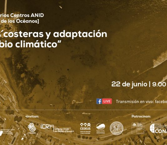 22 de junio | Ciclo de Seminarios Centros ANID “Zonas Costeras y adaptación al cambio climático”