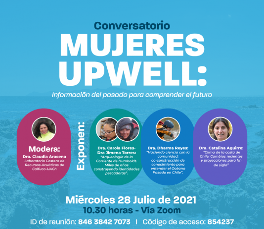 28 de julio | Conversatorio «Mujeres UPWELL: Información del pasado para comprender el futuro»