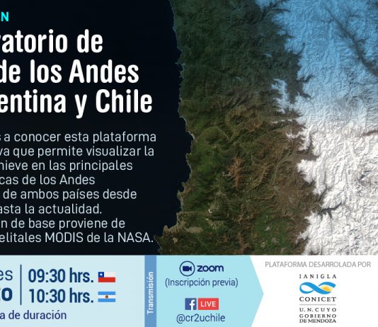 17 de agosto | Presentación del Observatorio de Nieve de los Andes de Argentina y Chile