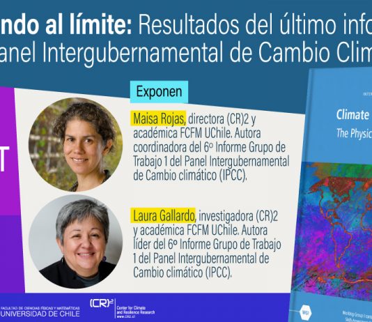 Investigadoras (CR)2 presentan resultados del informe 2021 del IPCC a comunidad universitaria (Noticias FCFM U. de Chile)