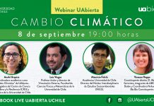 8 de septiembre | Webinar UAbierta UChile «Cambio Climático»