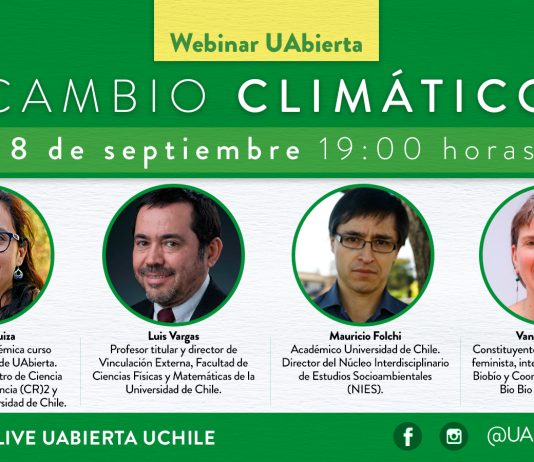 8 de septiembre | Webinar UAbierta UChile «Cambio Climático»
