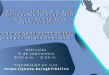 15 de Septiembre | Evento de divulgación regional para América Central y del Sur sobre el trabajo, las actividades y los resultados del IPCC