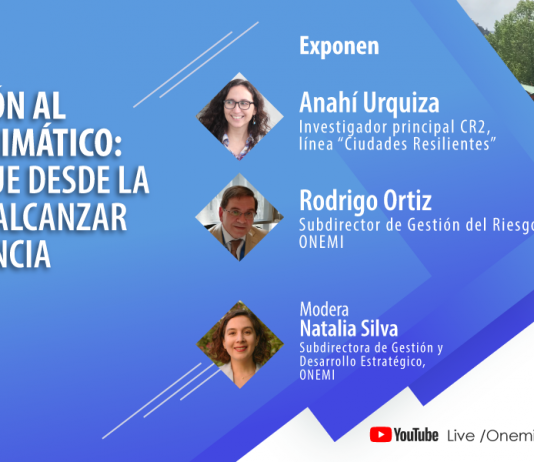 13 de octubre | Webinar “Adaptación al Cambio Climático: Un enfoque desde la GRD para alcanzar la resiliencia»