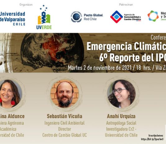 2 de noviembre | Conferencia UVerde «Emergencia climática: 6° Reporte del IPCC»
